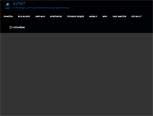 Tablet Screenshot of eofnet.lt